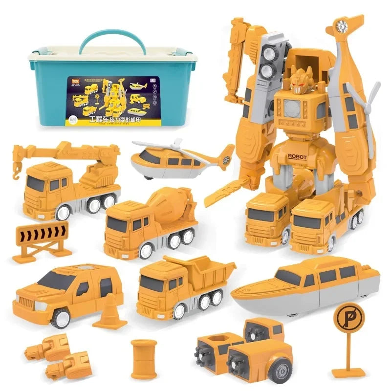 Transforming Toy Truck for Boys | Durable, Easy to Transform, Multicolor
