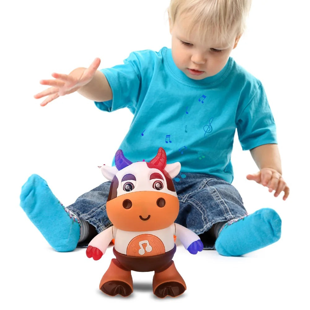 Dancing Cow Toy with Music | Interactive Movement and Light Show