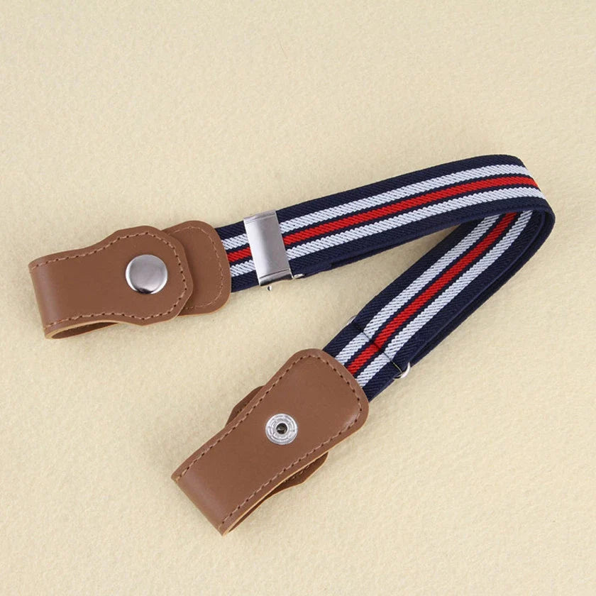 Adjustable Elastic Kids Belt | Flexible No-Buckle Design for Comfort