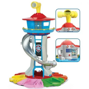 Interactive Play Tower | Engaging Slide and Colorful Figures