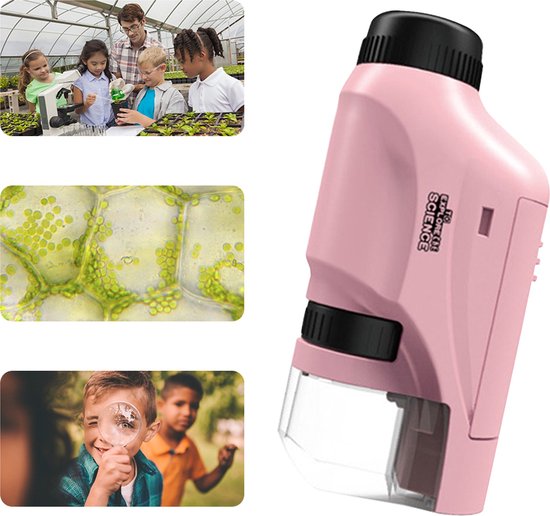 Kids’ Portable Microscope | 60x-120x Magnification for Exploration