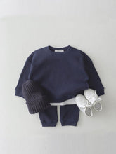 Kids’ Waffle Pajama Set | Soft Cotton Long Sleeve Top and Pants