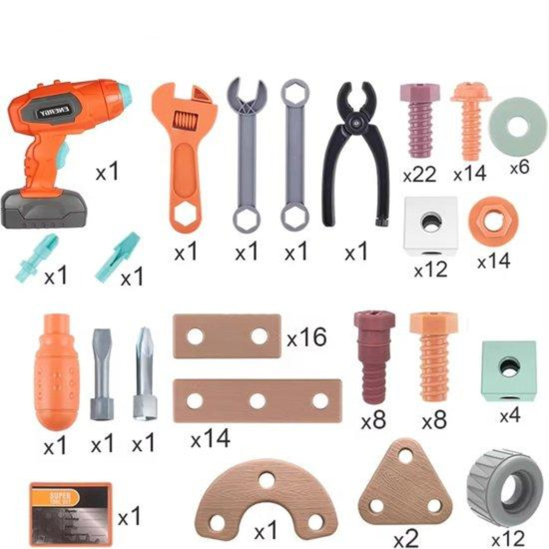 Kids Tool Set for Learning | Safe, Complete & Child-Friendly