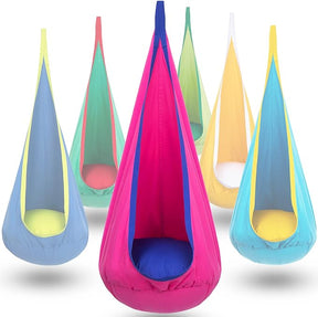 Kids' Hanging Chair | Cozy Inflatable for Relaxation