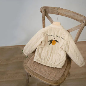 Kids Winter Jacket | Cozy Cotton, Cute Embroidery