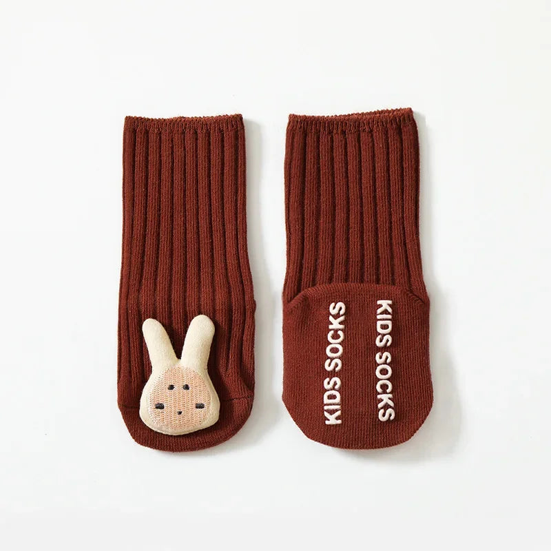 Kids Anti-Slip Socks | Comfortable Cotton with Extra Grip