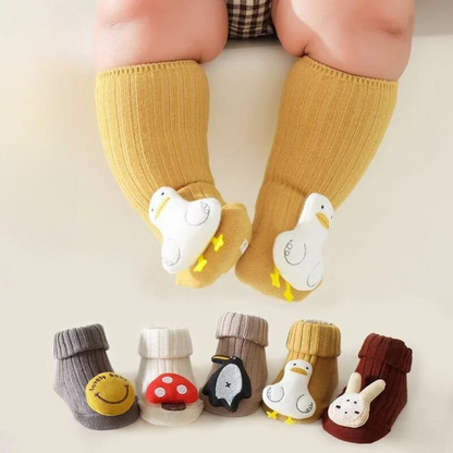 Kids Anti-Slip Socks | Comfortable Cotton with Extra Grip