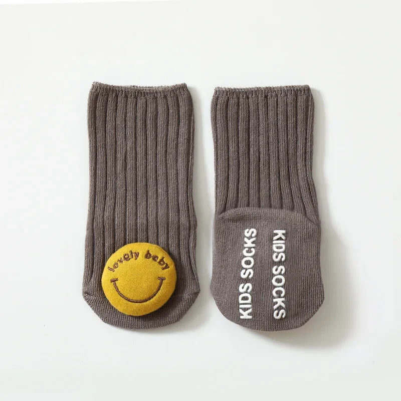 Kids Anti-Slip Socks | Comfortable Cotton with Extra Grip