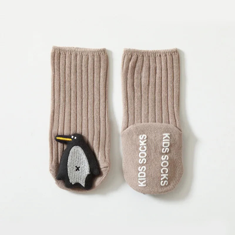 Kids Anti-Slip Socks | Comfortable Cotton with Extra Grip