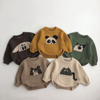 Kids Animal Hoodie | Cozy 100% Cotton with Pouch Pocket