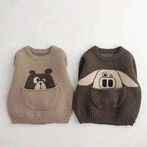 Kids Animal Hoodie | Cozy 100% Cotton with Pouch Pocket