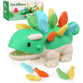 Dinosaur Playset for Kids | Fun Motor Skills & Color Learning