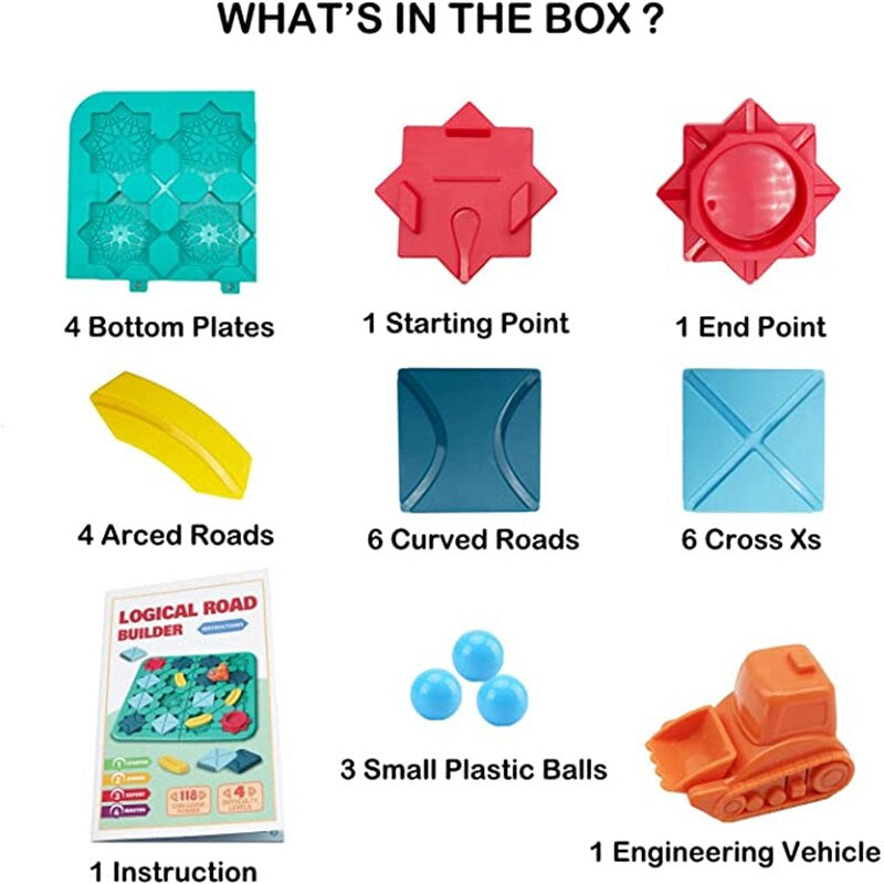 Kids Logical Road Builder | 118 Levels of Creative Problem-Solving
