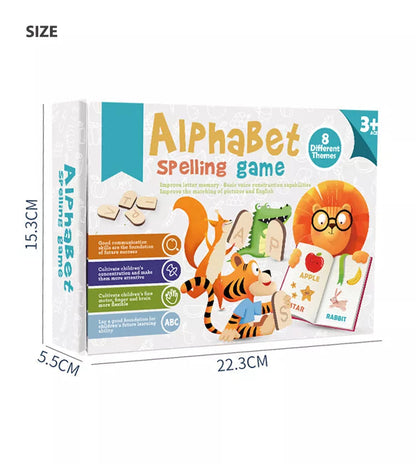 Kids' Word Spelling Game | Fun Wooden Letters for Learning