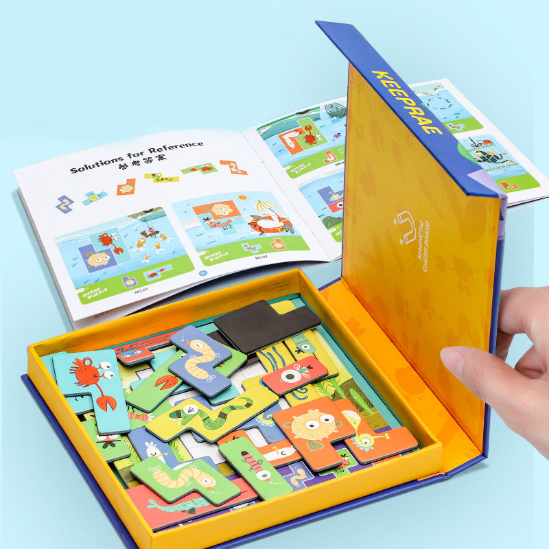 Ocean Animals Educational Puzzle | Safe, Durable & Engaging Fun