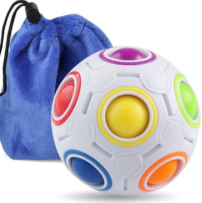 Kids' Puzzle Fidget Ball | Educational Stress Relief Toy