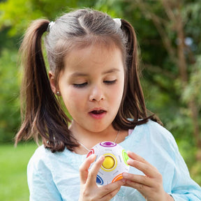 Kids' Puzzle Fidget Ball | Educational Stress Relief Toy