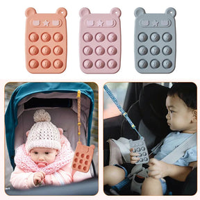 Kids' Silicone Fidget Teether | Safe, Durable & Multi-Functional
