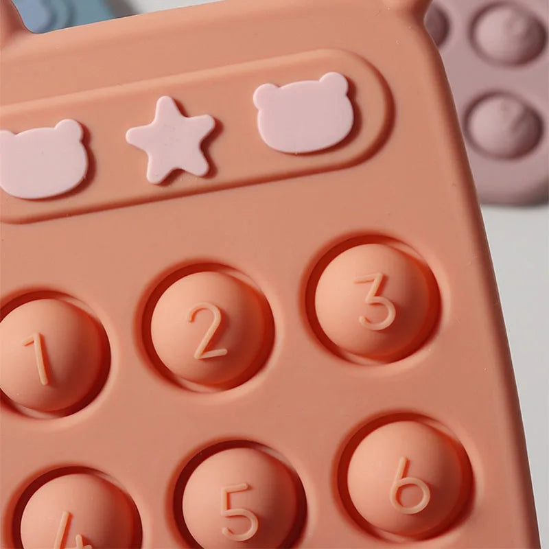 Kids' Silicone Fidget Teether | Safe, Durable & Multi-Functional
