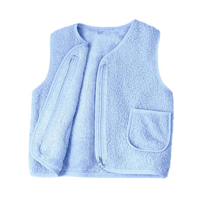 Kids' Warm Winter Vest | Cozy Polyester Lambswool Design