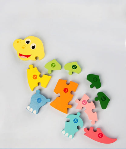 Wooden Animal Puzzle Set | Fun Learning Toy for Kids