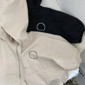Kids Lightweight Windbreaker Jacket | Water-Resistant Hooded Outerwear