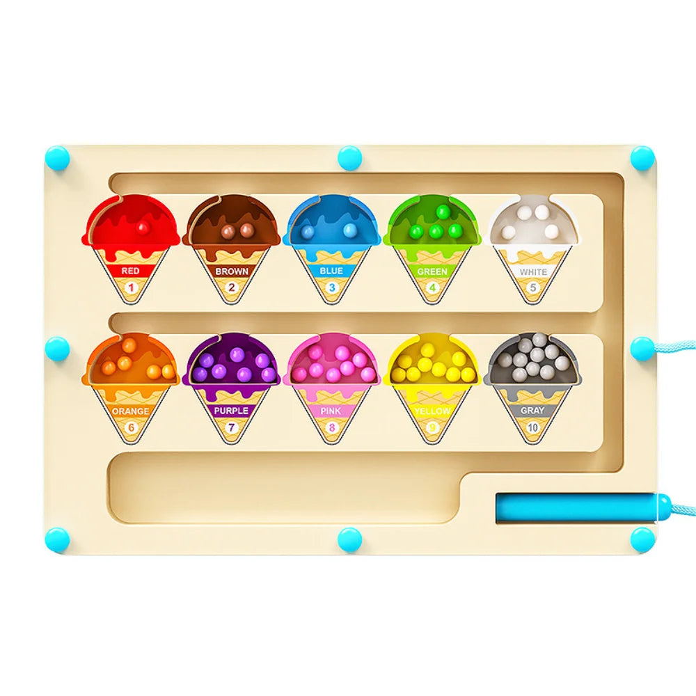 Magnetic Playboard for Kids | Boosts Fine Motor Skills & Creativity