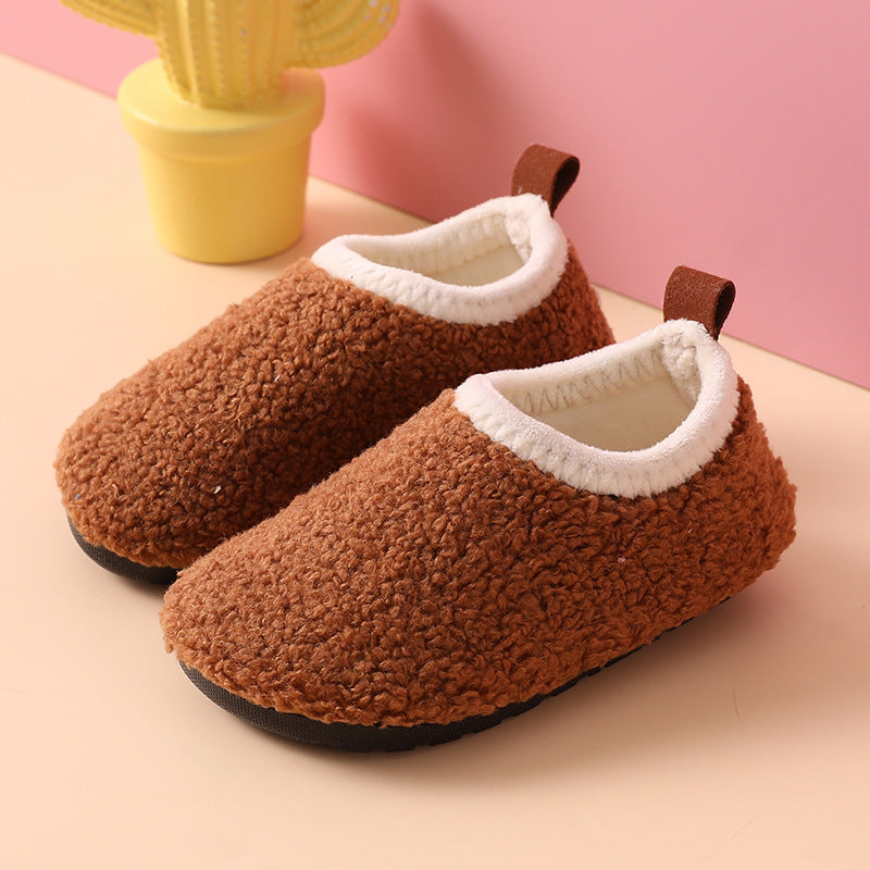 Kids' Warm Non-Slip Slippers | Cozy Indoor Footwear for Comfort