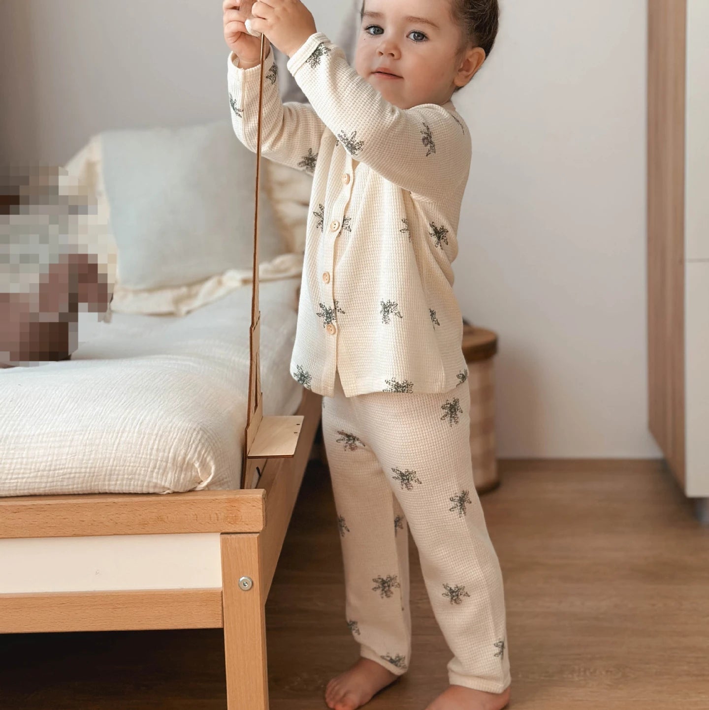 Kids' Cotton Pajama Set | Breathable, Cozy Long Sleeve and Pants