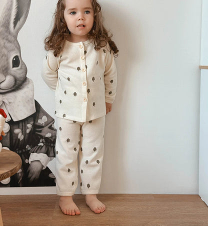 Kids' Cotton Pajama Set | Breathable, Cozy Long Sleeve and Pants