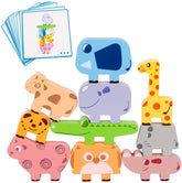 Animal Stacking Game for Kids | Safe Wooden Learning Toy