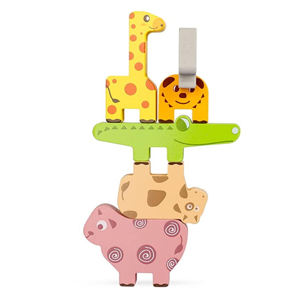 Animal Stacking Game for Kids | Safe Wooden Learning Toy