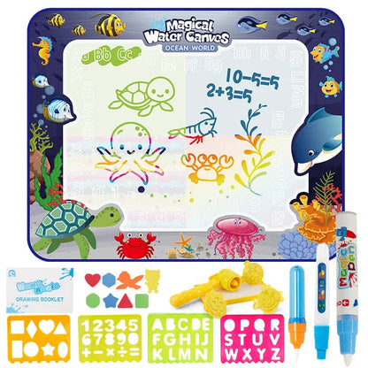 Kids Water Drawing Mat | Creative Fun with Reusable Water Pens