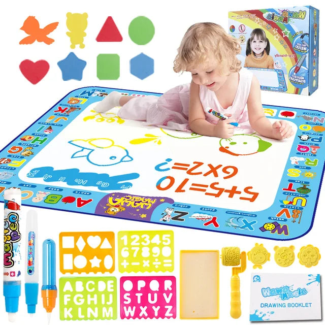 Kids Water Drawing Mat | Creative Fun with Reusable Water Pens