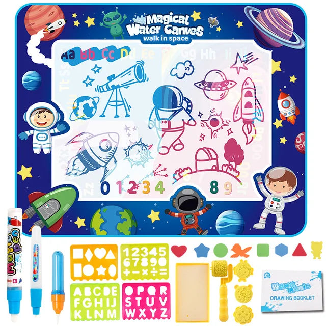 Kids Water Drawing Mat | Creative Fun with Reusable Water Pens