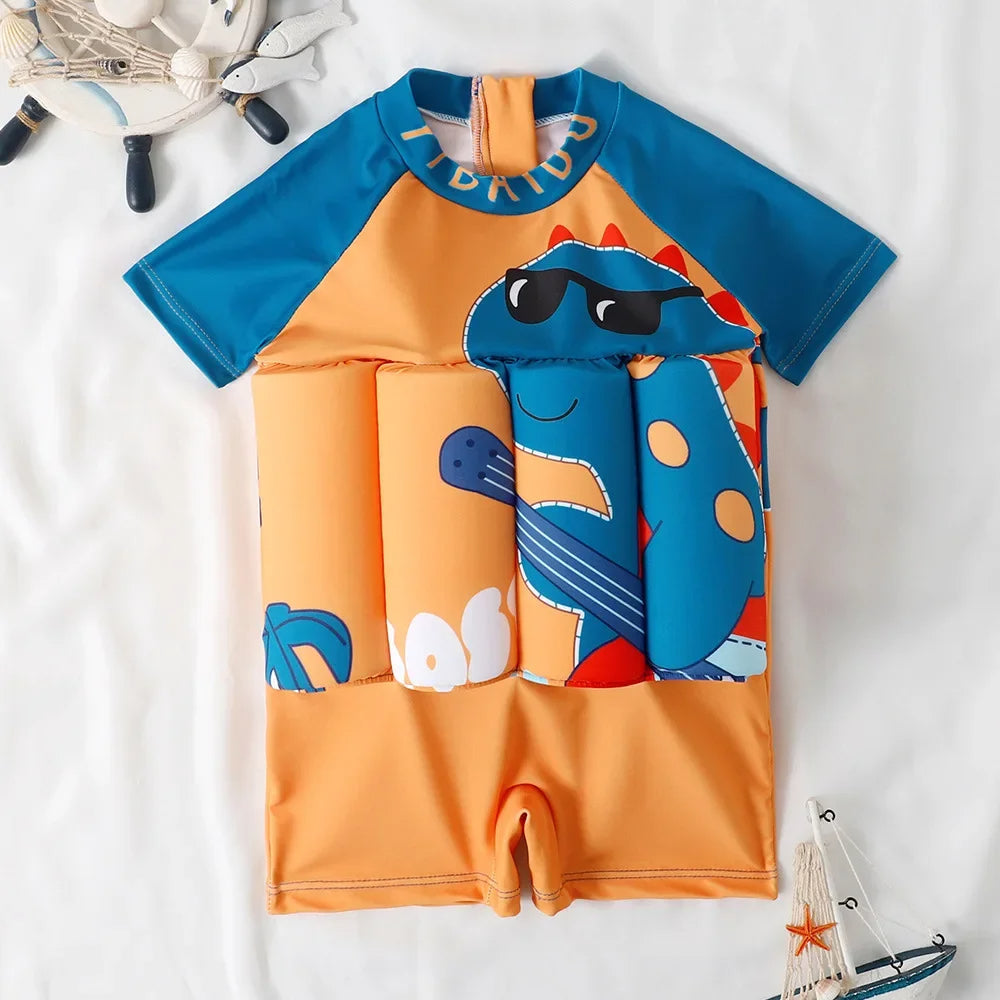 Kids UV Protection Swimwear | Adjustable Floaties for Ages 0-6