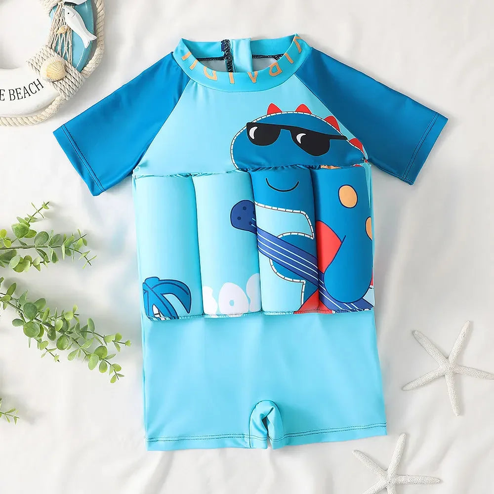 Kids UV Protection Swimwear | Adjustable Floaties for Ages 0-6
