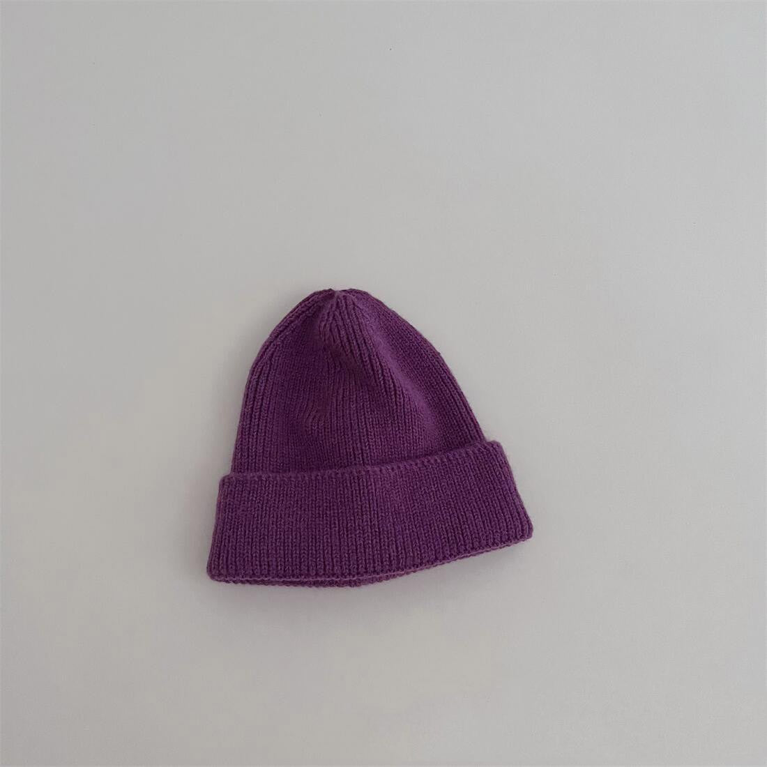 Kids' Cotton Beanie Hat | Soft, Warm, and Colorful for Ages 1-4