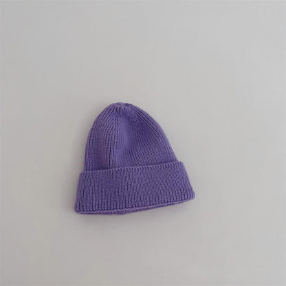 Kids' Cotton Beanie Hat | Soft, Warm, and Colorful for Ages 1-4