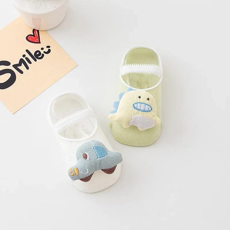 Breathable Cotton Kids' Socks | Cute, Comfy, Unisex Designs