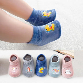 Kids Non-Slip Grip Socks | Soft Cotton for Safe Play