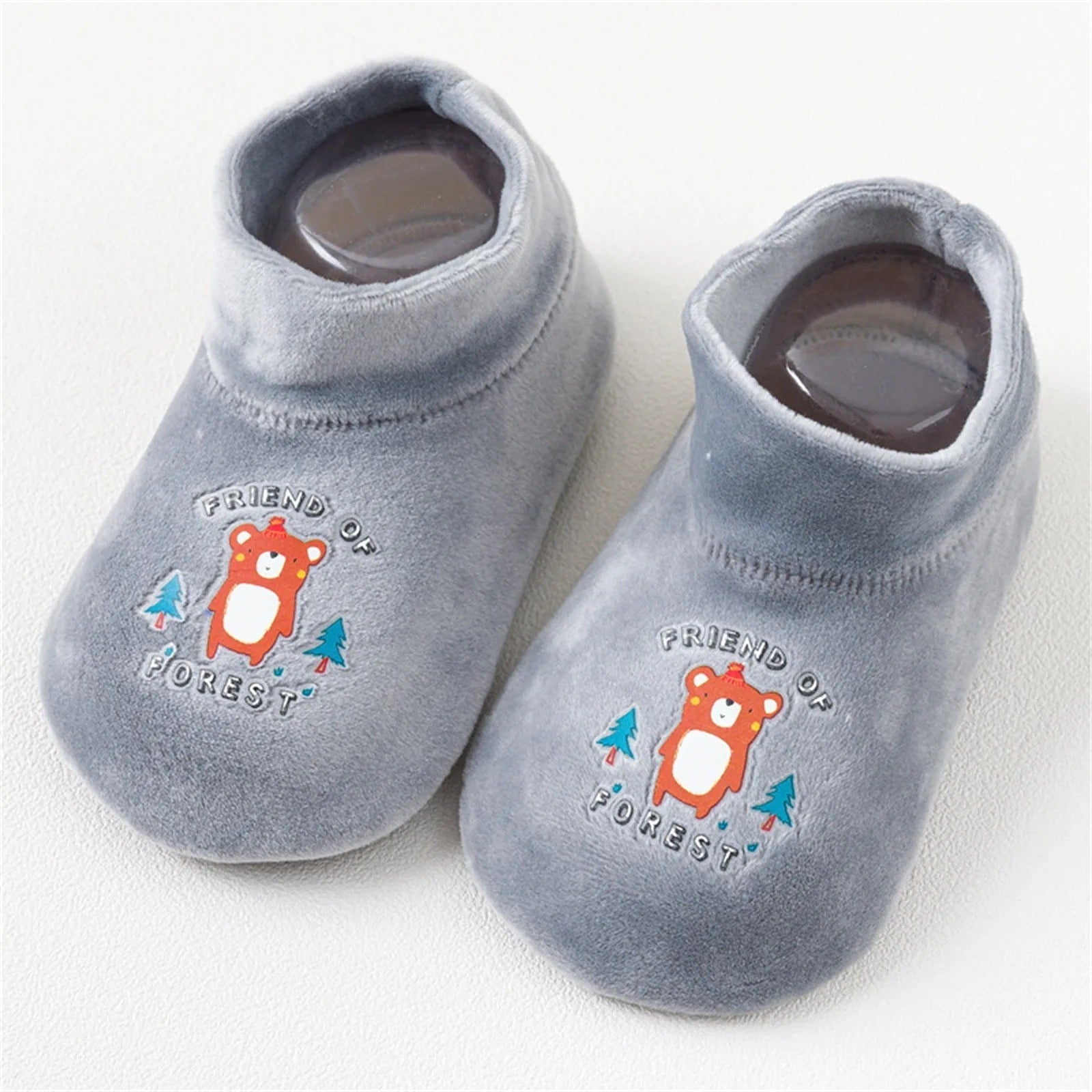 Kids Non-Slip Grip Socks | Soft Cotton for Safe Play