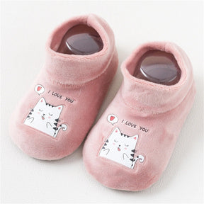 Kids Non-Slip Grip Socks | Soft Cotton for Safe Play