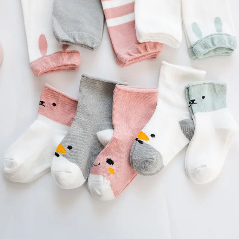 Baby Knee Pads | Soft Cartoon Leg Warmers for Crawling