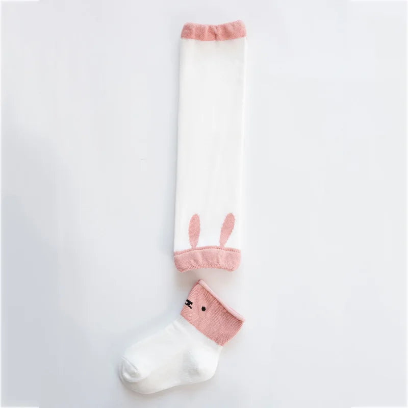 Baby Knee Pads | Soft Cartoon Leg Warmers for Crawling