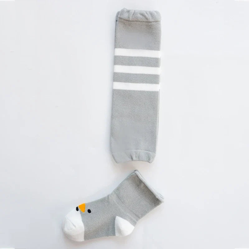 Baby Knee Pads | Soft Cartoon Leg Warmers for Crawling
