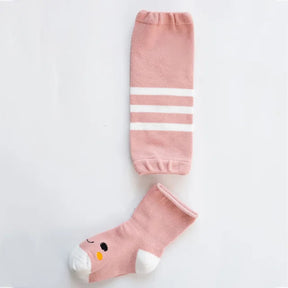 Baby Knee Pads | Soft Cartoon Leg Warmers for Crawling