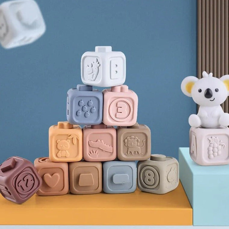 Baby Building Blocks Set | Safe, Soft, and Educational