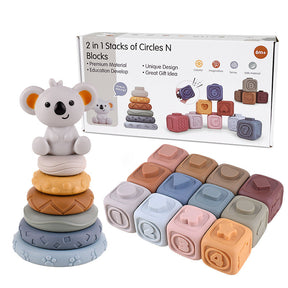 Baby Building Blocks Set | Safe, Soft, and Educational