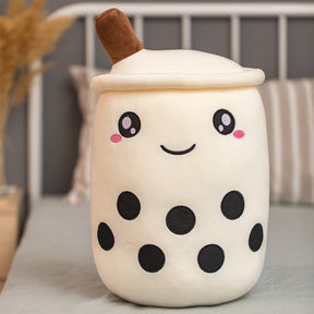 Bubble Tea Plush Pillow | Cute Cuddle Companion for Decor